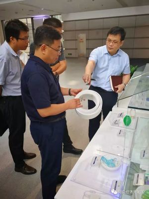 河口经济开发区考察团赴中国市政工程华北设计研究总院考察学习