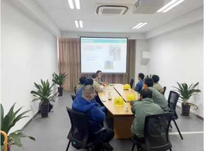 我公司赴义乌市输变电工程进行技术交流