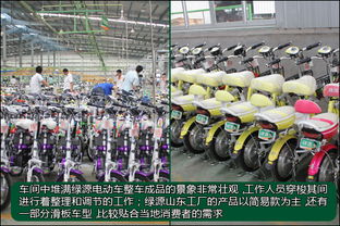 参观绿源山东工厂 严格工序与高科技打造产品